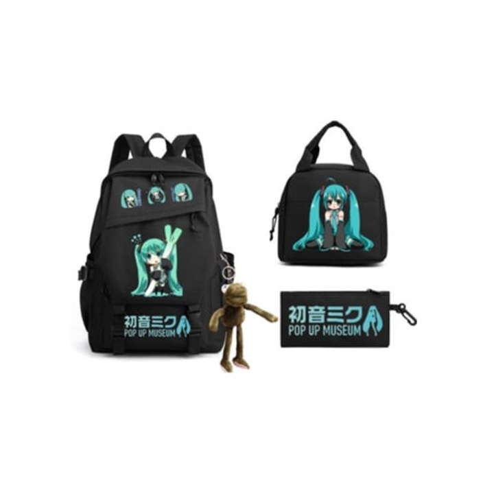 Ghiozdan set pentru student de muzica, KOHREE, 3 piese, multicolor