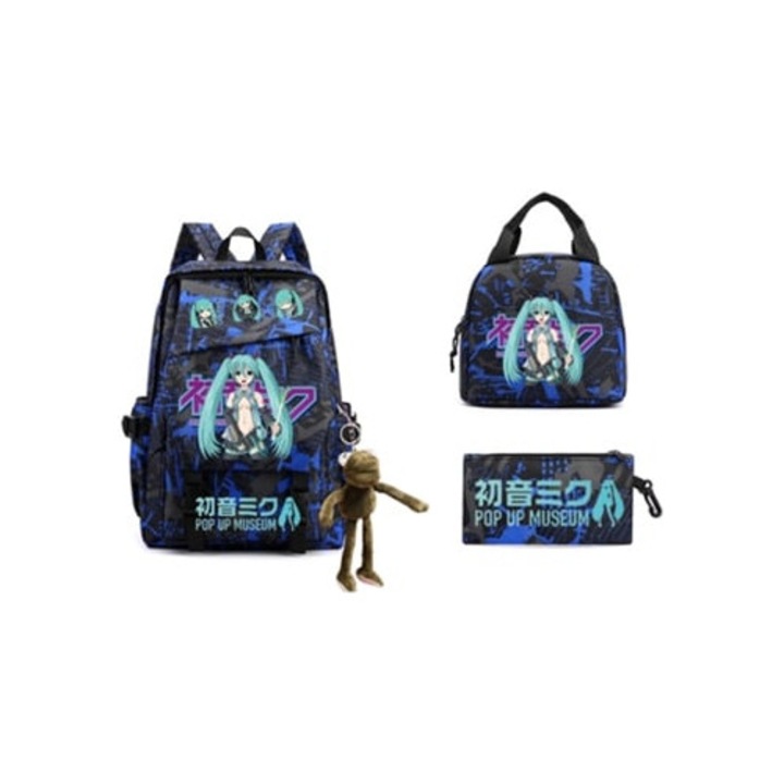 Ghiozdan set pentru student de muzica, KOHREE, 3 piese, multicolor