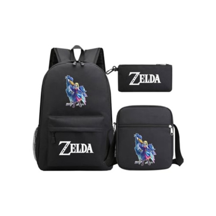 KOHREE Zelda Kingdom iskolatáska szett, 3 részes