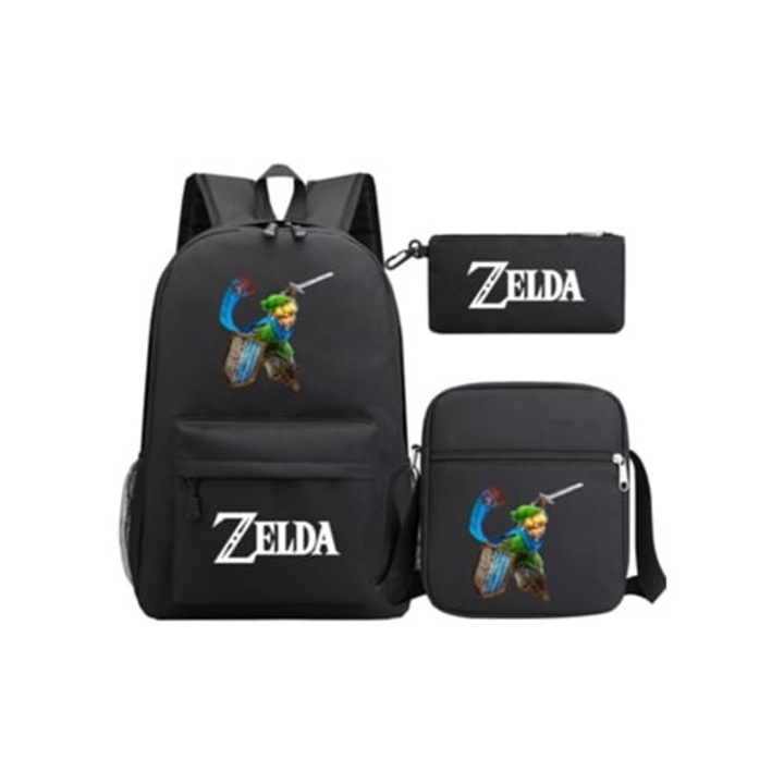 Комплект раница KOHREE Estudantil Zelda Kingdom, 3 части