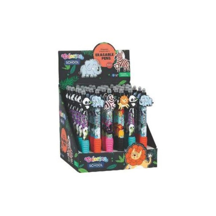 Pix cu gel radierabil Coolpack - Colorino - Zoo - diverse (80402PTR)