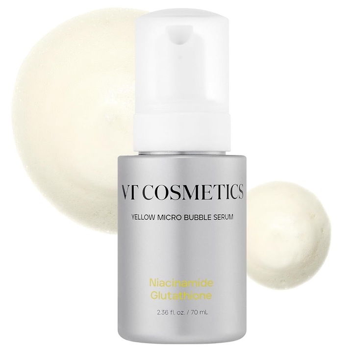 VT Cosmetics Micro Bubble Yellow Szérum - Niacinamide Glutathione 70ml