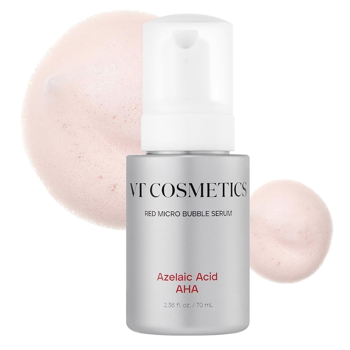 VT Cosmetics Micro Bubble Red Szérum - Azelaic Acid AHA 70ml