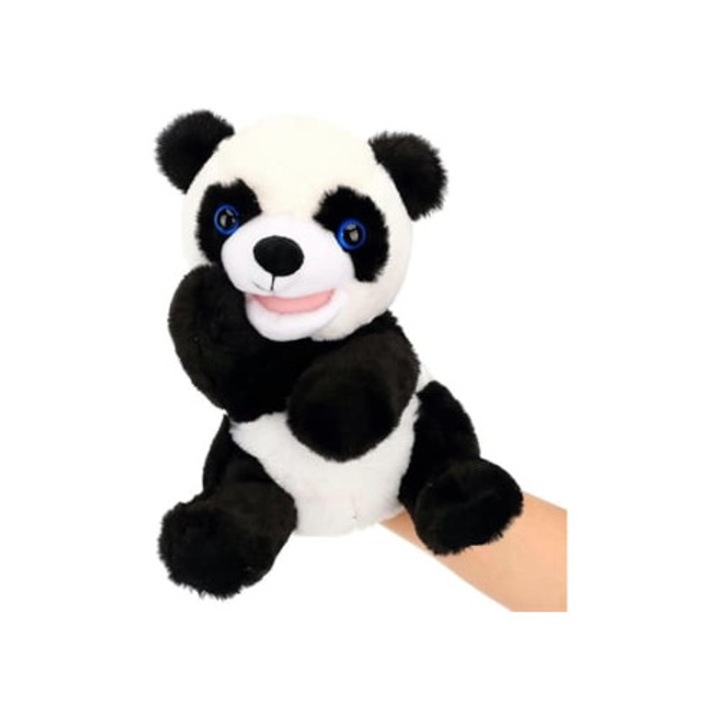 Urs de plus panda cu bota mobila pentru dramatizare si povestiri