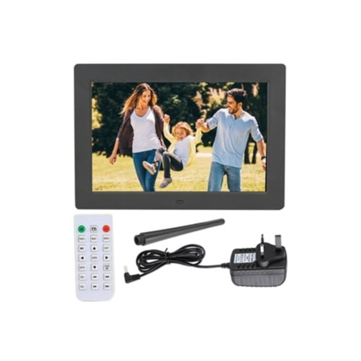 Rame foto digitale, 10 inch, widescreen 169x1280x800, album electronic, multicolor