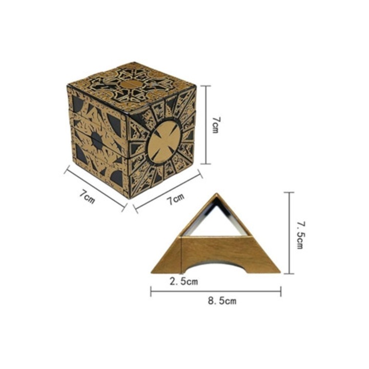 Cutie depozitare Lamento de Lemarchand Hellraiser, cu lacat, 30x20x15cm