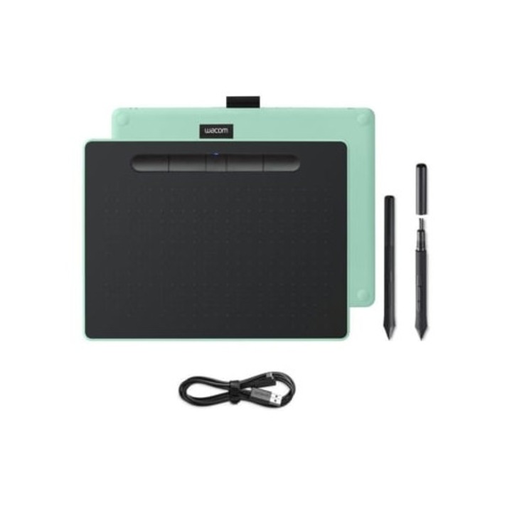 Tableta grafica Wacom Intuos M, Bluetooth, 216x135mm, stylus 0,25mm