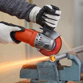 Polizor unghiular Black&Decker BEG220KA5-QS, geanta + 5 discuri, 125mm, 900W Polizor unghiular Black&Decker BEG220KA5-QS, geanta + 5 discuri, 125mm, 900W