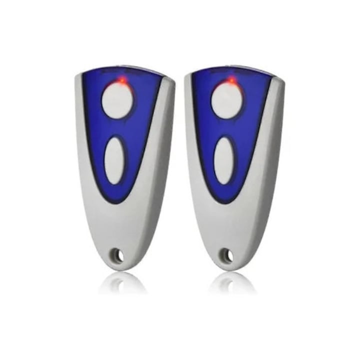 Set 2 telecomenzi porti si usi garaj, novoferm, pentru Novotron 502 Max43-2 si 512 Mix43-2, 433.92 MHz