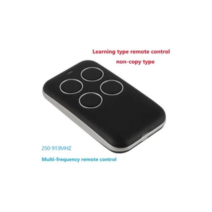Telecomanda pentru porti si usi garaj, 4 canale, frecventa multipla, 868390 MHz