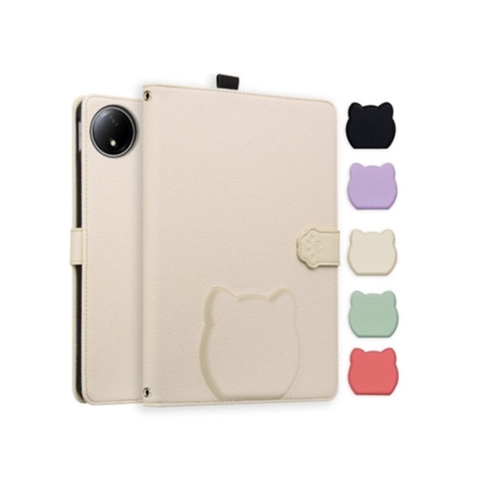 Webake tabletta tok, licsi bőr, macska bőr, többszínű