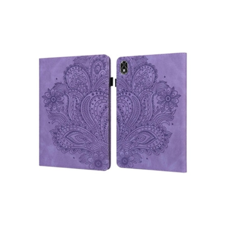 Webake TPU PU tablettok páva mintával Lenovo Legion Y700-hoz