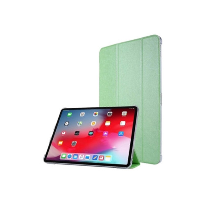 Tabletok tok, selyem textúrájú TPU, vízszintes összecsukható támaszték, iPad Pro 11 (2020) készülékhez