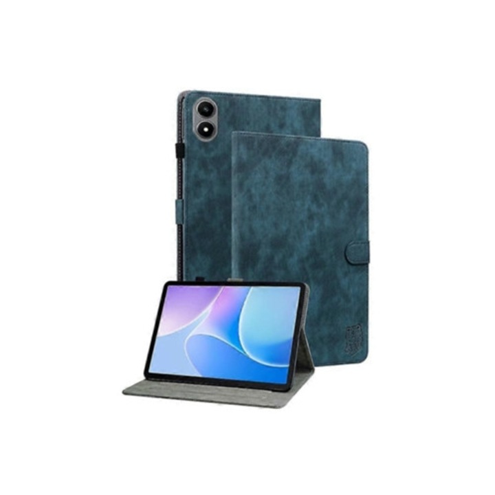 Tiger Print bőr flip tok táblagéphez, többszínű