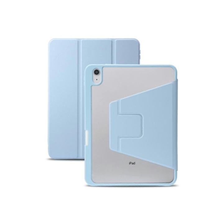 360°-ban forgatható akrilbőr tablet tok iPad 10.9 inch-hez, szett