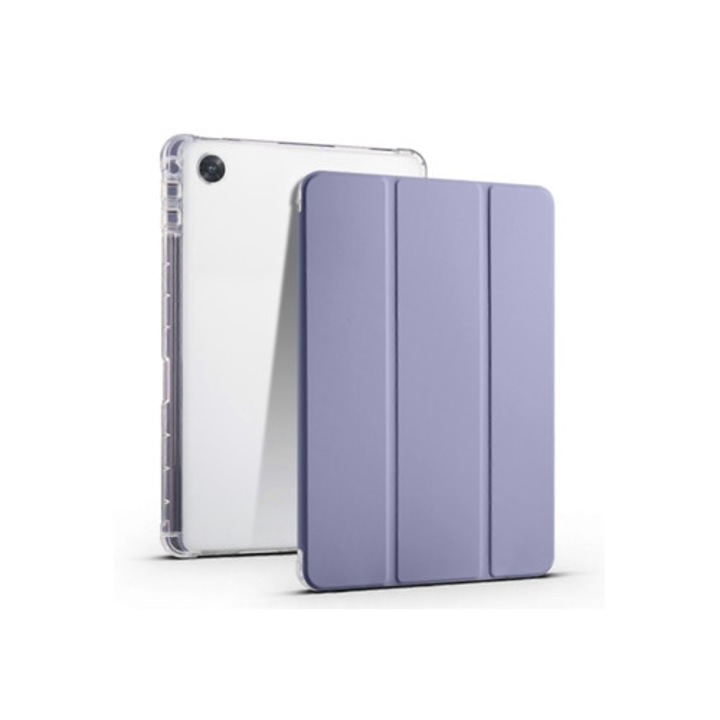 Átlátszó, összecsukható táblagép tok tolltartóval Oppo Pad Air 10.36 2022-hez