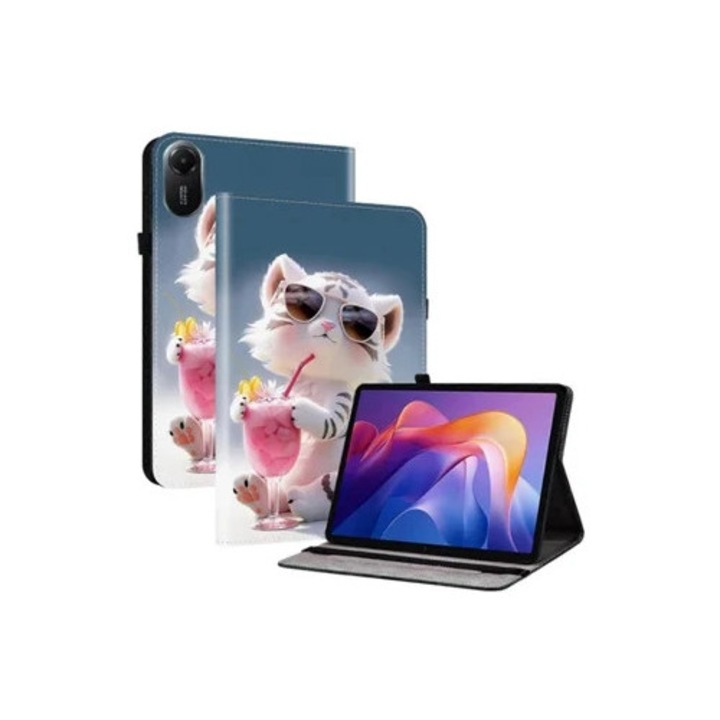 Tabletok tok Xiaomi Redmi Pad 2-höz, színes kristályos textúra, 11 hüvelyk