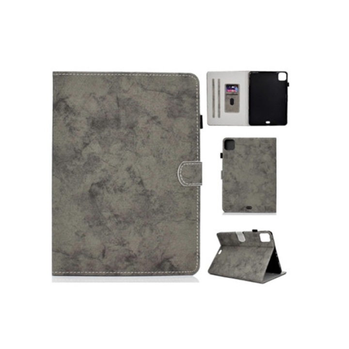 Smart Back Cover tablettok márványos vászontextúrával iPad Pro 11 (2024) készülékhez