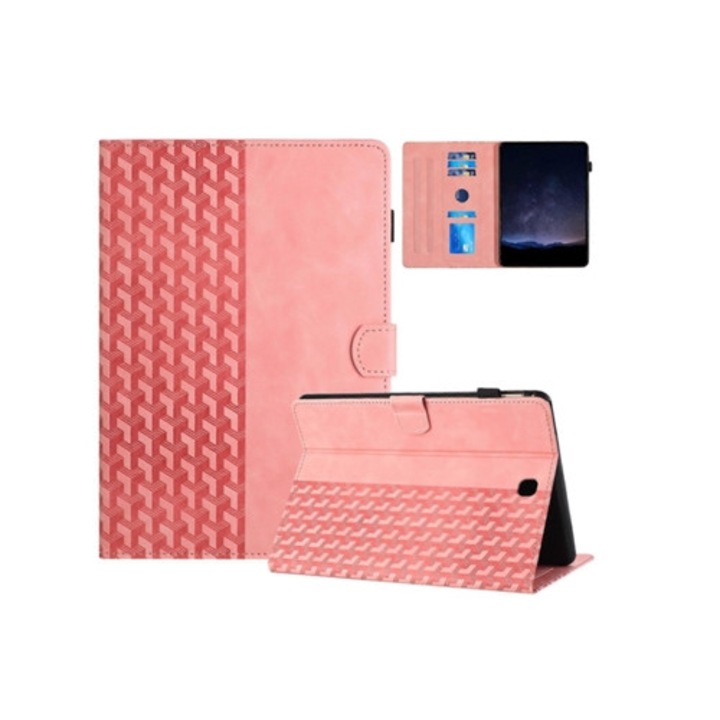 Dombornyomott építőelem bőrtok tablettához, készlet