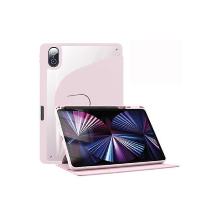 Калъф за таблет, въртящ се на 360 градуса, от акрил за Honor V7 Pro, кожа Webake