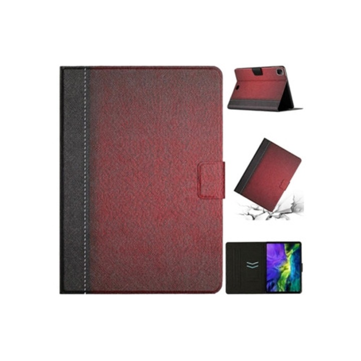 Bőrtok iPad Pro 11 (2020) tablethez, egyszínű, varrott, készlet