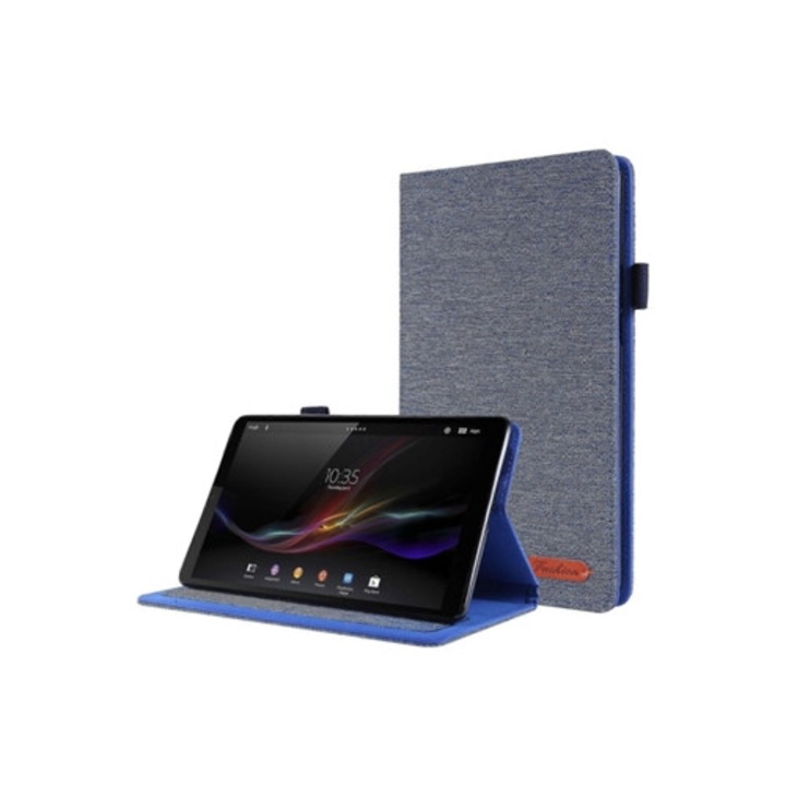 Husa tableta pentru Lenovo M8 generatia 4, set, material canvas