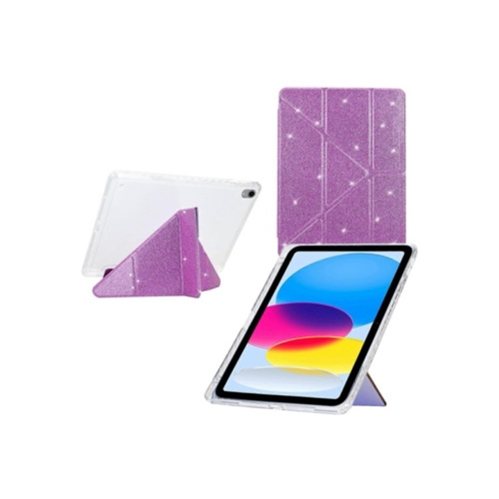 Webake átlátszó akril tablettatok, csillogó és Y-alakban összecsukható