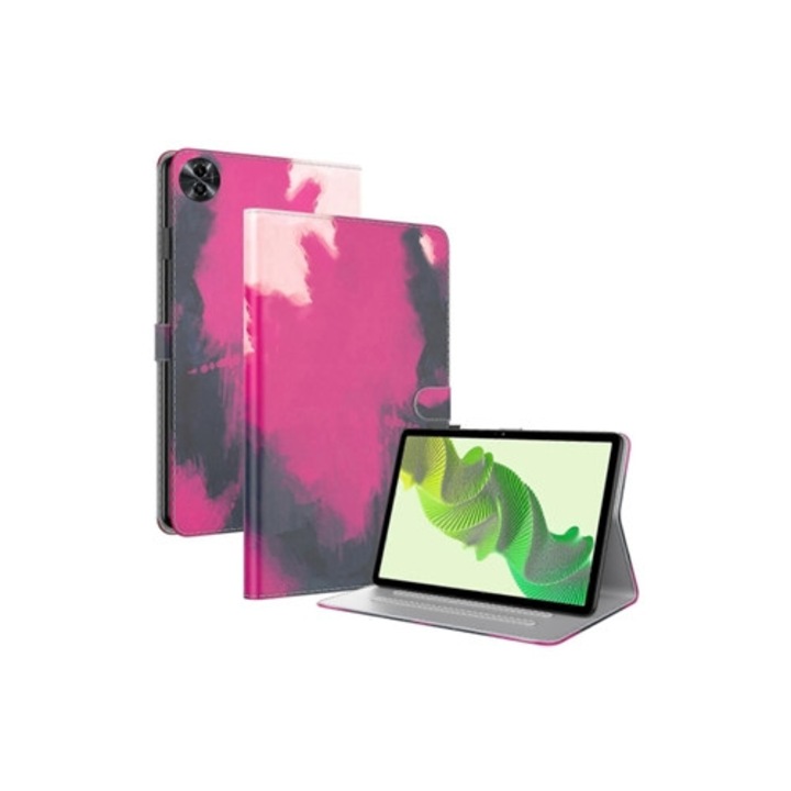 Tabletok tok akvarell dizájnnal Realme Pad 2-höz, készlet