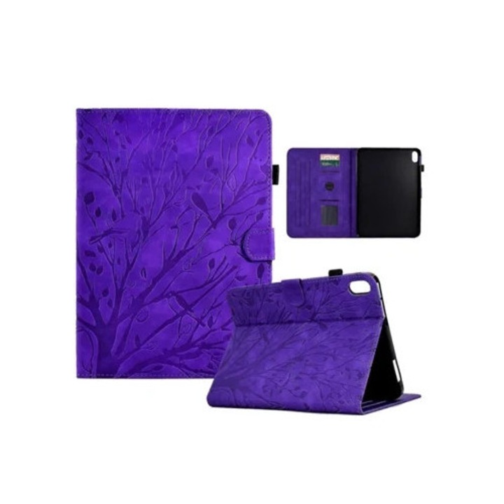 Tabletok tok szerencsefa mintával, Xiaomi Redmi Pad 2-höz, okos bőr