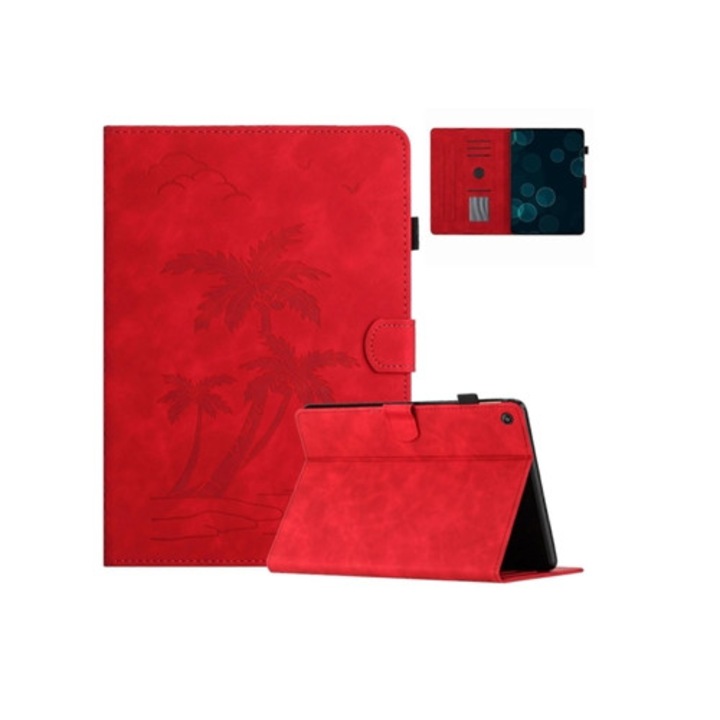 Tablettok kókuszdiófa mintával, 10x15x22cm