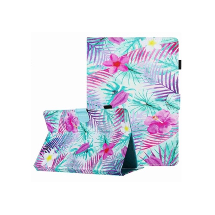 Webake bőr tablettok, festett mintával és varrással