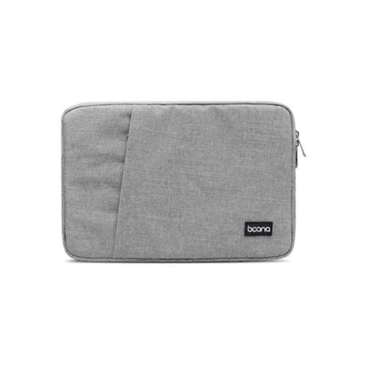 15.6 hüvelykes laptop táska, Baona, védelem, fekete