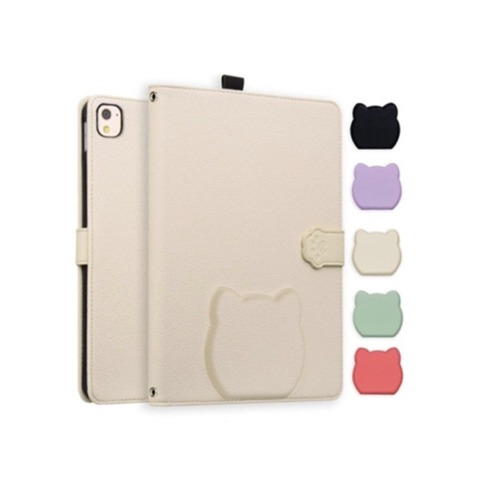 Bőrtok Cat és Lychee, okostelefonhoz