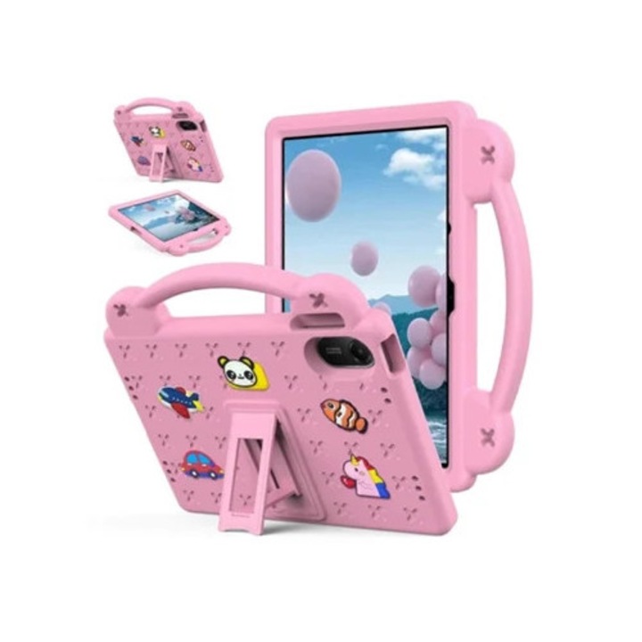 Ütésálló EVA tablettok tok állvánnyal és szíjjal Xiaomi Redmi Pad 2 11 2025-höz