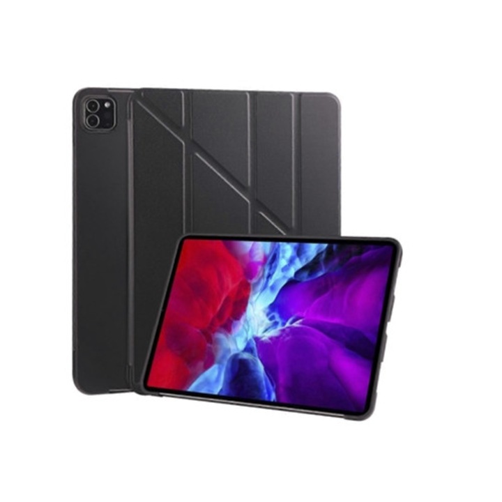 Husa tableta Flip orizontala din PU si TPU, cu suport, pentru iPad Pro 11 (2020)