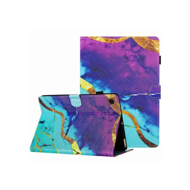 Márvány mintás bőr tok Huawei Matepad T 10s/T 10 tablethez