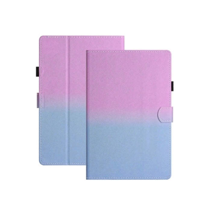 8 hüvelykes táblagéptok bőr, gradiens varrással, szett