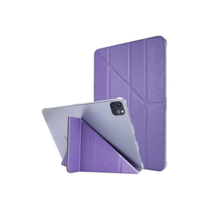 Tabletok tok iPad Pro 11 (2020) készülékhez, háromszoros, selymes textúra, fekete szín