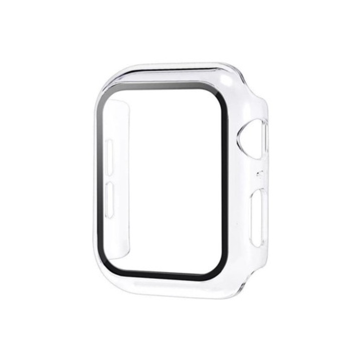Стъклен калъф за Apple Watch 8, 7, 6, SE, 5, 3, 4, 40x44mm, защита на екрана за iWatch 5, 3, 2, 38x42mm