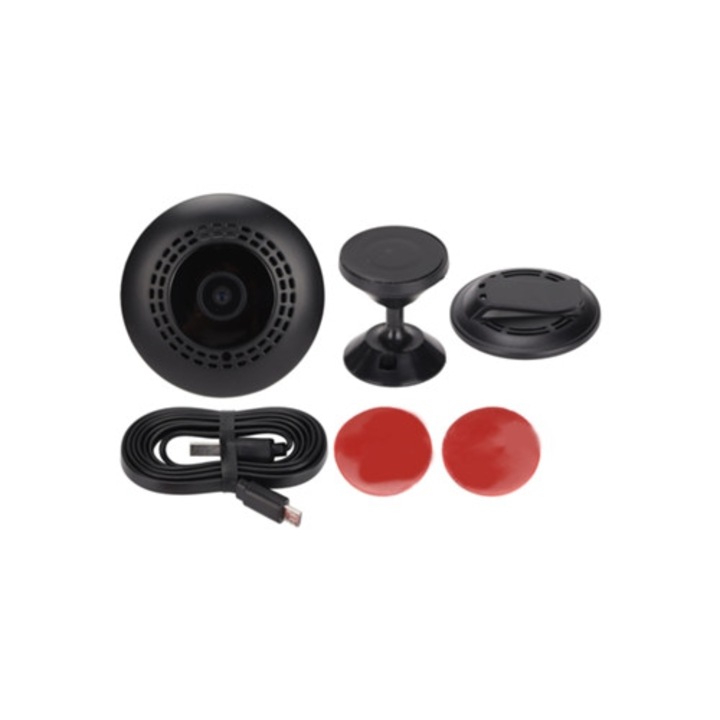 Camera de supraveghere mini 1080p Wi-Fi, monitorizare pentru acasa, masina si bebelusi