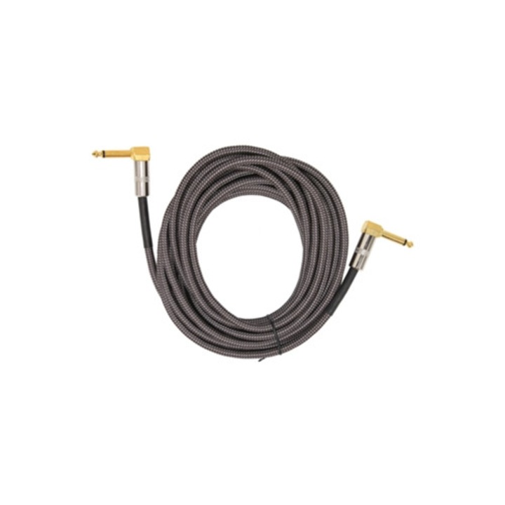 6m 6.35mm audio kábel gitárhoz, elektromos gitár erősítőhöz, 1/4 hüvelykes hangszerhez