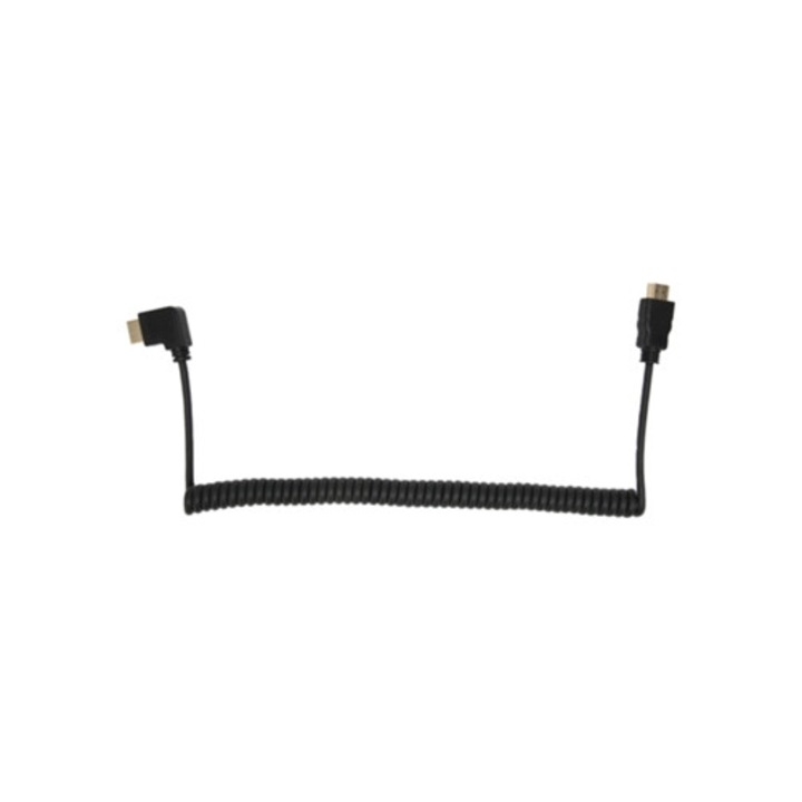 Adaptor cablu HDMI unghi de 90 grade, tip masculin, pentru computer/TV