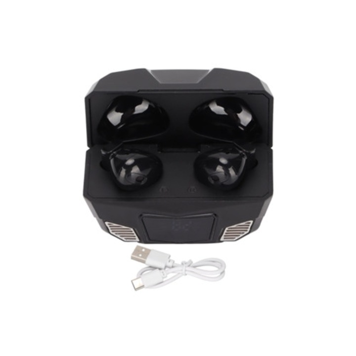 Casti Wireless Mini Bluetooth 5.1, Dual Mode Latenta Scazuta