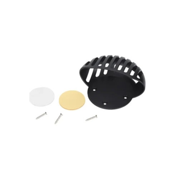 Suport de perete pentru difuzor, elegant, usor de montat, negru, set