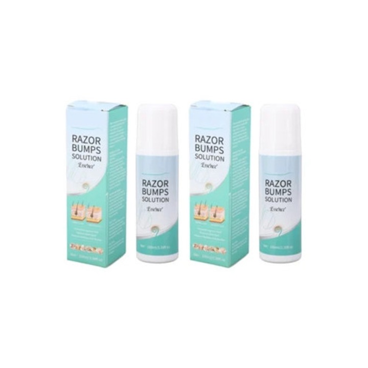 Szőrbenövés és borotválkozás okozta irritációk elleni szérum roll-on, 2 darab