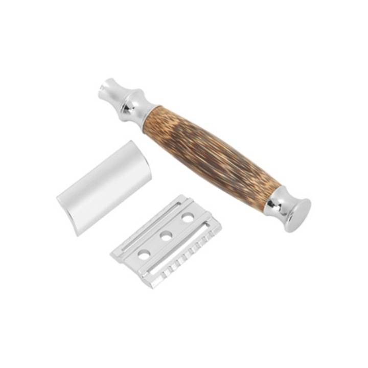 Aparat de ras pentru barbati, maro/argintiu