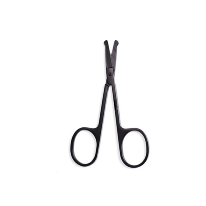 Foarfeca cosmetica pentru sprancene si gene, set