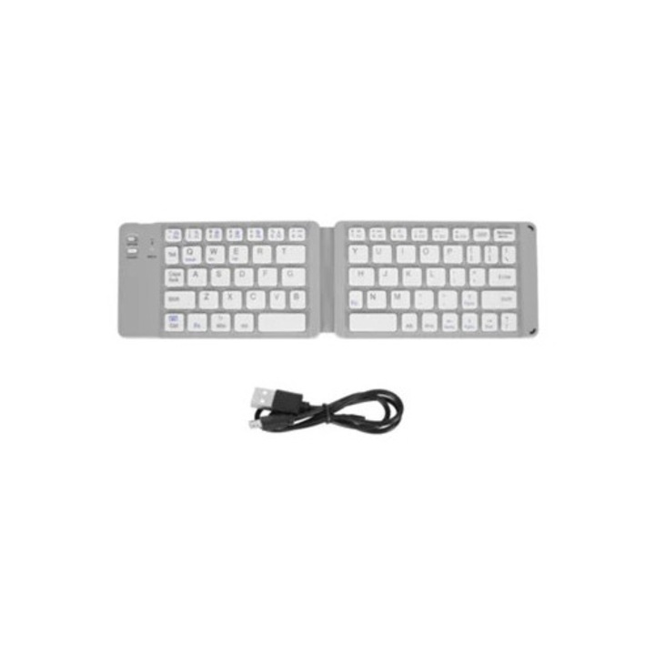 Tastatura Bluetooth pliabila portabila, dimensiune mica, pentru Windows, tablete, laptopuri, telefoane mobile