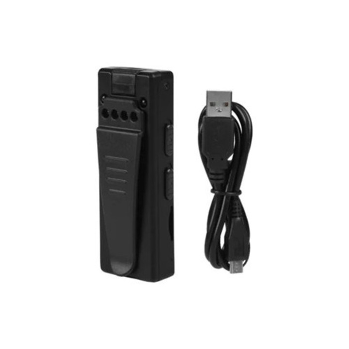 Camera video 1080P HD cu viziune nocturna infrarosu si inregistrare wireless portabila