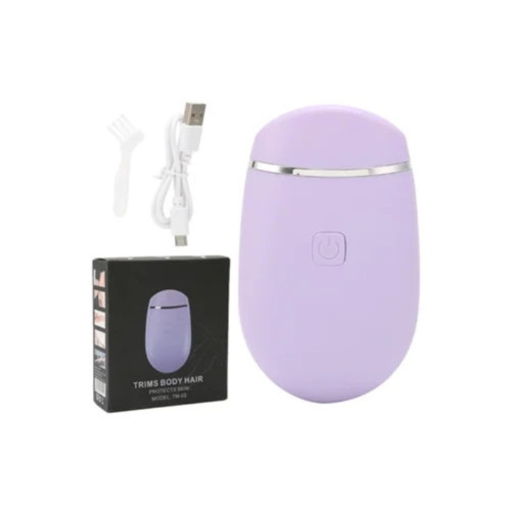 Epilator electric USB pentru femei, indepartare neteda a parului